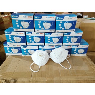 Khẩu trang y tế kn95 mask, có van thở