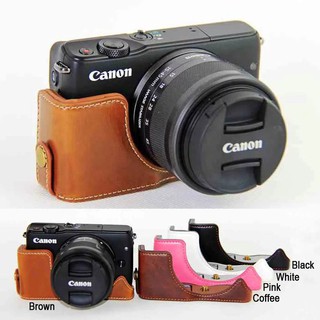 Bao da máy ảnh Canon EOS M10 dùng năng lượng mặt trời
