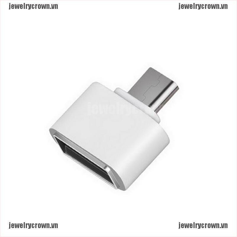[Crown]2pcs Micro USB Male To USB A 2.0 Adaptador OTG Convertidor Adapter Converter [VN] | BigBuy360 - bigbuy360.vn