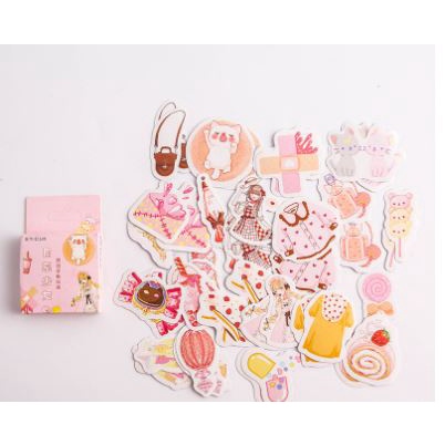 Set lẻ 20 tấm sticker dán ngẫu nhiên