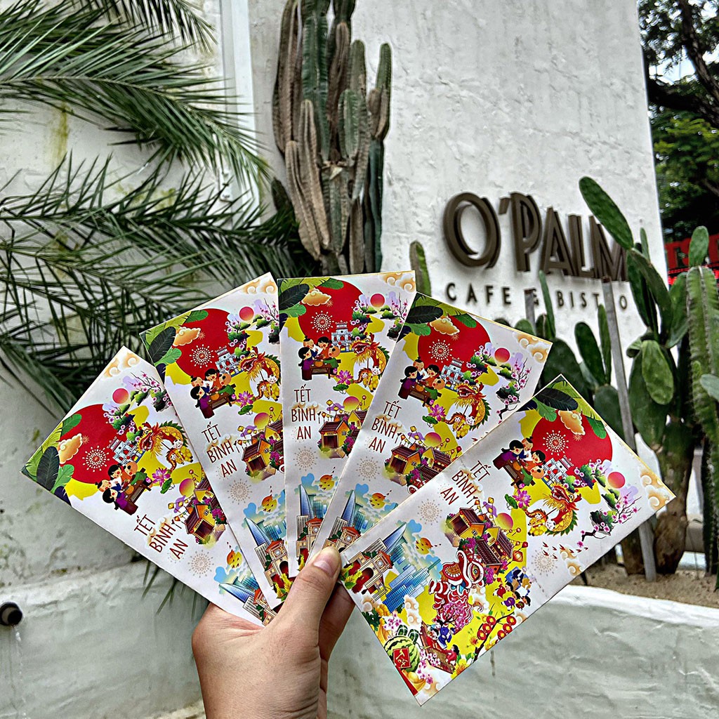 [COMBO 10] Bao lì xì Tết Nhâm Dần 2022- Giấy tốt- Nhiều mẫu đẹp thịnh hành