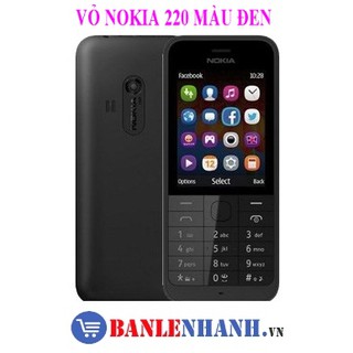 VỎ NOKIA 220 MÀU ĐEN