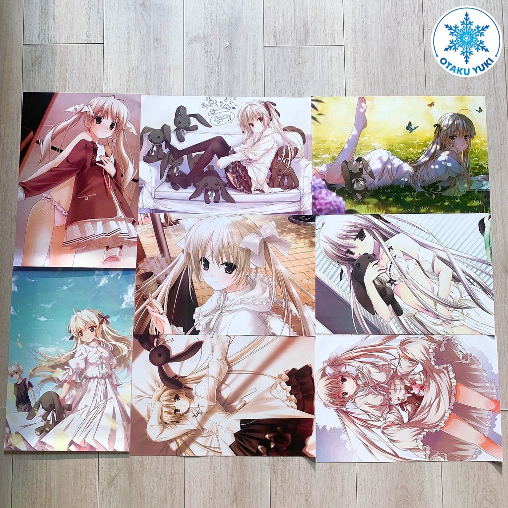 [8 Tờ] Poster Khổ A3 Anime Yosuga No Sora