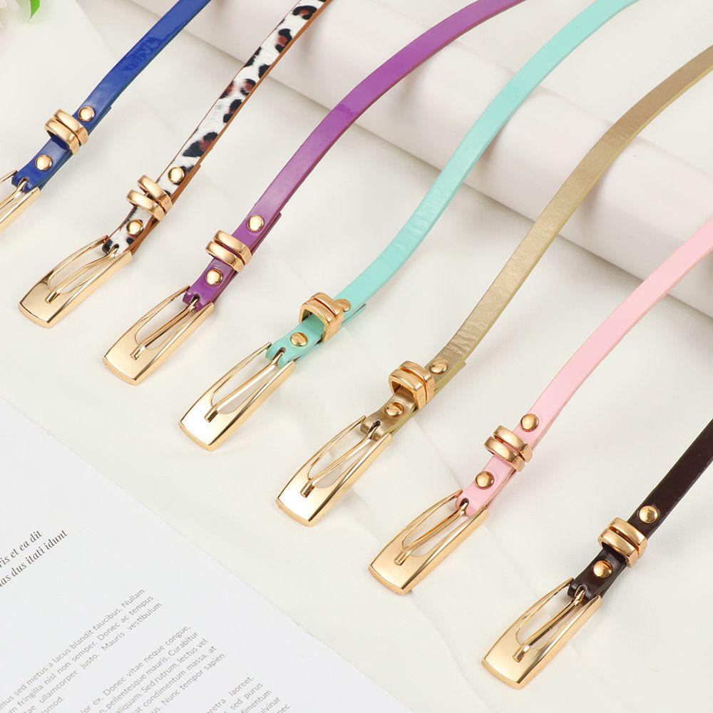 EUCA Thắt Lưng Bản Nhỏ Phong Cách Vintage