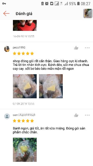 Combo 20 bánh tráng me bơ Tây Ninh cực thơm ngon