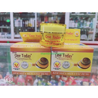 Kem one today 3 tác dụng