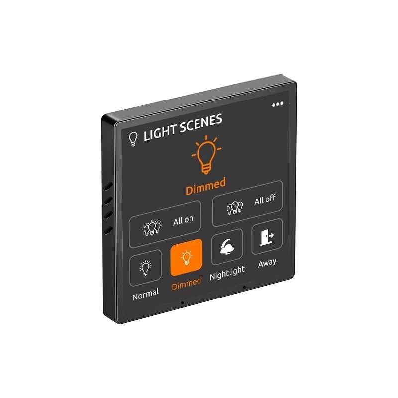 Màn Hình Điều Khiển Nhà Thông Minh Wifi / Zigbee Tuya 4 inch, Giám Sát Điều Khiển Từ xa Qua App Smart Life
