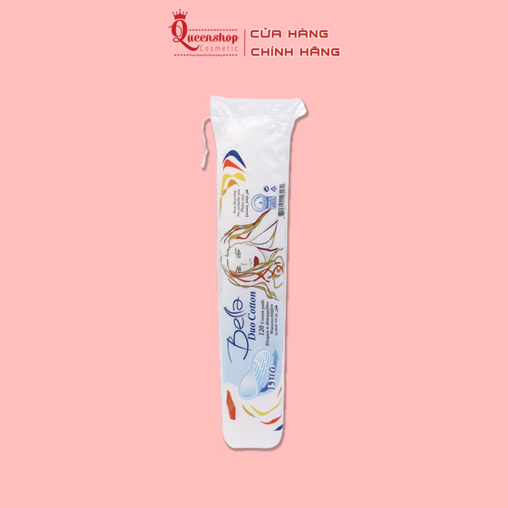 Bông Tẩy Trang Bella - 500 miếng
