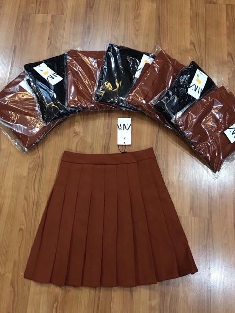 [ FREESHIP- Ảnh thật] Chân váy dạ xếp ly | BigBuy360 - bigbuy360.vn