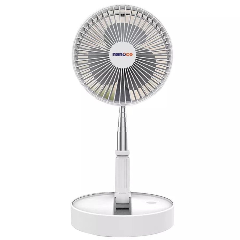 QUẠT SẠC ĐIỆN GẤP GỌN NANOCO - NFF1617W
