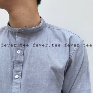 Áo sơmi cổ trụ Linen An.Dew (hình thật shop tự chụp)