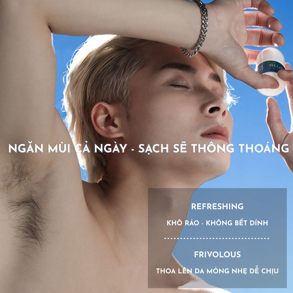 Lăn Khử Mùi Cho Nam BLUEMAN Hương Nước Hoa Thơm Lâu 30ml ZL144