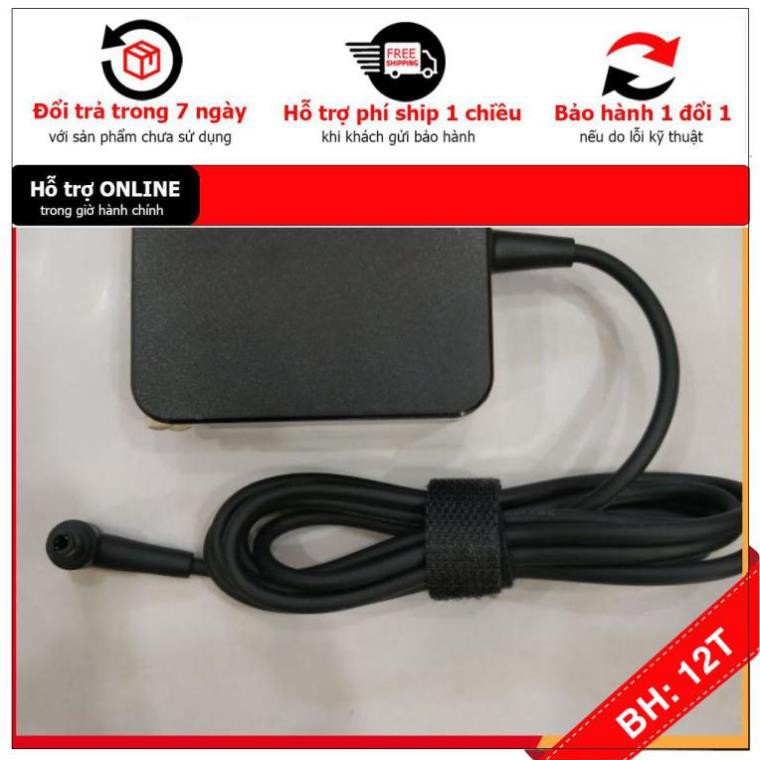 [BH12TH] 🎁 Sạc Laptop ASUS 19V - 3,42A - 65W chính hãng ( Adapter Asus 19.5V - 3.42A - 65W) tặng kèm dây nguồn