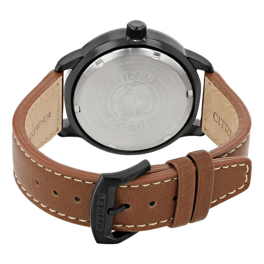 Đồng Hồ Nam Citizen Dây Da BM7395-11E - Mặt Đen
