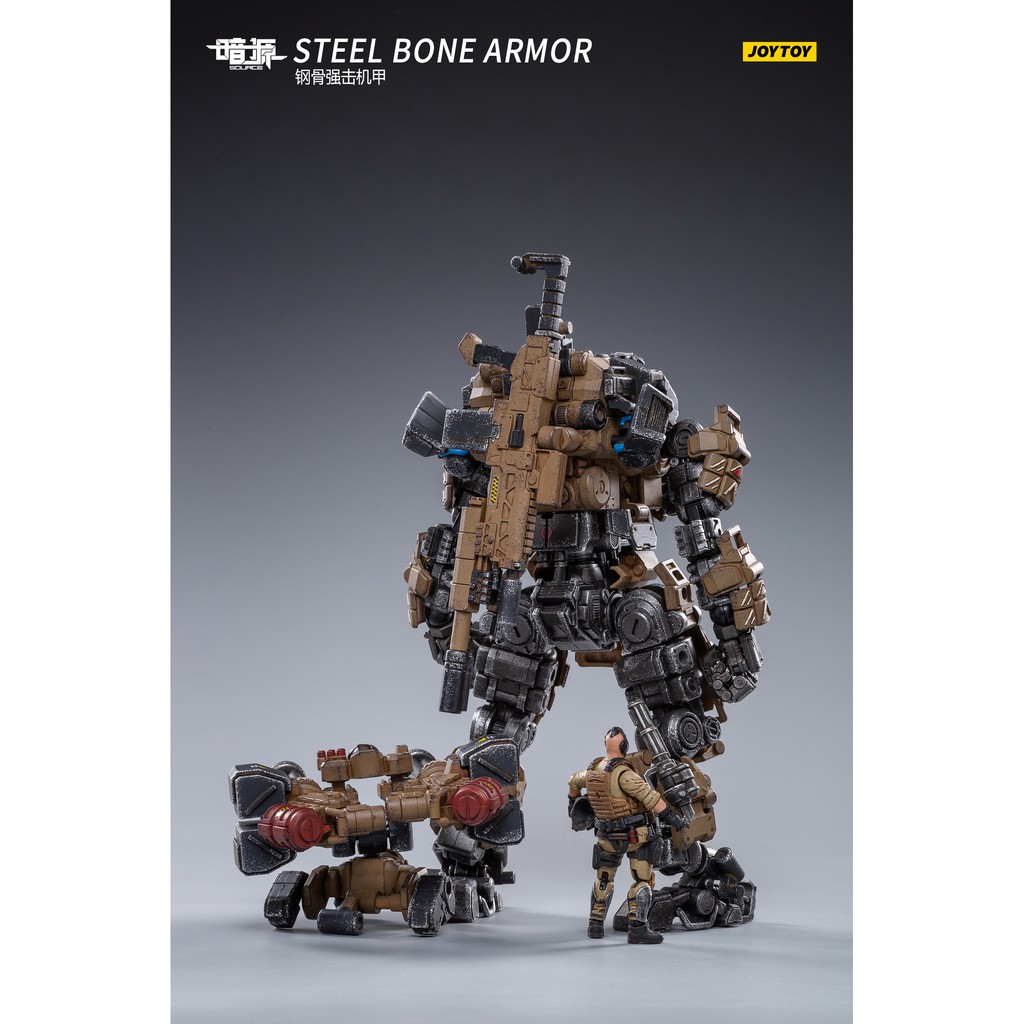 Mô hình Joytoy 1/25 Steel Bone Attack Mecha Desert Model New Mecha Model Toy Limited Edition