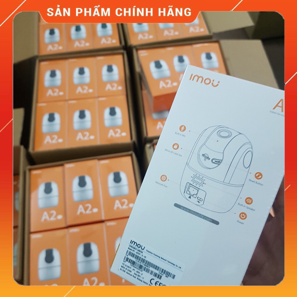 Camera IP WIFI IMOU RANGER A2  Full HD 1080P - Phiên bản 2022 - Đàm thoại 2 chiều - Hàng Chính Hãng