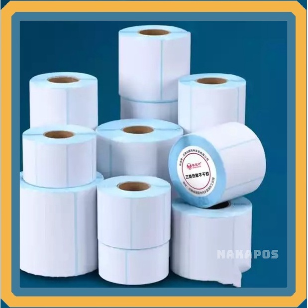 [COMBO 10 CUỘN] Tem trà sữa dán ly kích thước 40x30, nhãn dán, tem phụ(4x3)