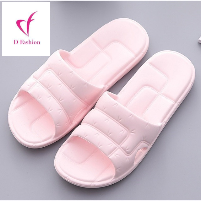 Dép nhựa quai ngang đế bằng chống trơn trượt, siêu nhẹ êm chân dành cho nam nữ G198B - Thời Trang Dương