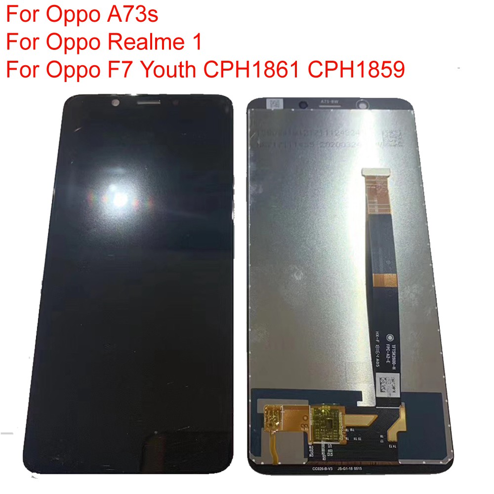 Màn Hình Cảm Ứng 6.0 Inch Cho Oppo Realme 1 / Oppo F7 Youth Cph1861 Cph1859