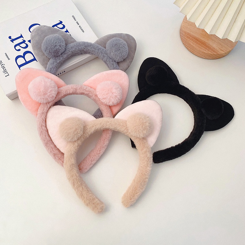 Băng đô tai mèo dễ thương phong cách Hàn Quốc