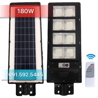 Đèn đường năng lượng mặt trời 300w 180w 150w , sáng liên tục &cảm biến.
