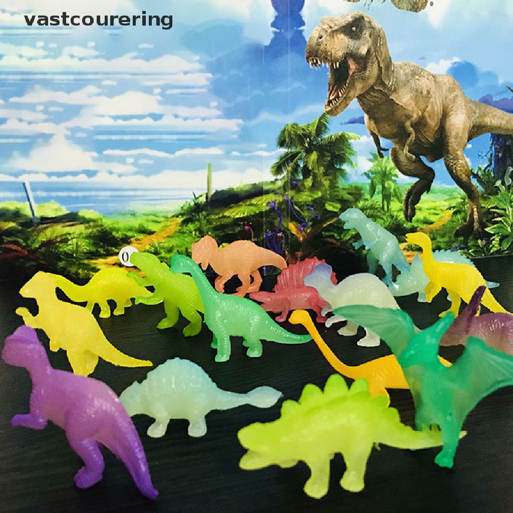 Set 16 Khủng Long Dạ Quang Đồ Chơi Cho Bé