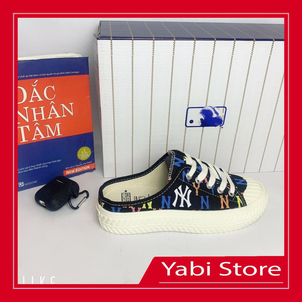 [ Like au- Hàng Trung ] Giày Sục NY, Đạp Gót, Giày Sục 𝐌𝐋𝐁 NY đen Độn đế mới nhất 2021 | BigBuy360 - bigbuy360.vn