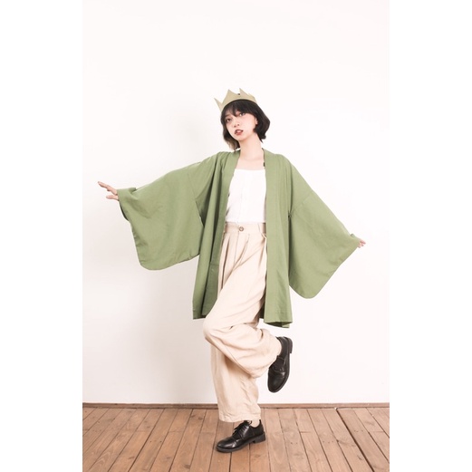 CẨM - Áo khoác haori vải linen