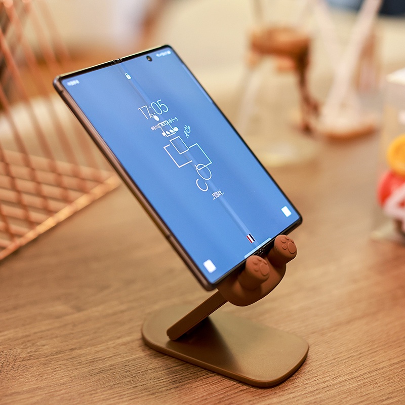 Giá Đỡ Điện Thoại Ipad Để Bàn Hình Thú Gấp Gọn Đa Năng Chất Liệu Nhựa Cao Cấp Có Thể Điều Chỉnh Độ Cao