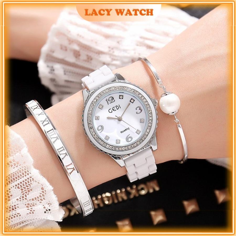 Đồng hồ nữ đeo tay chính hãng chống nước đẹp giá rẻ cao cấp LaCy Watch DHVGE0013