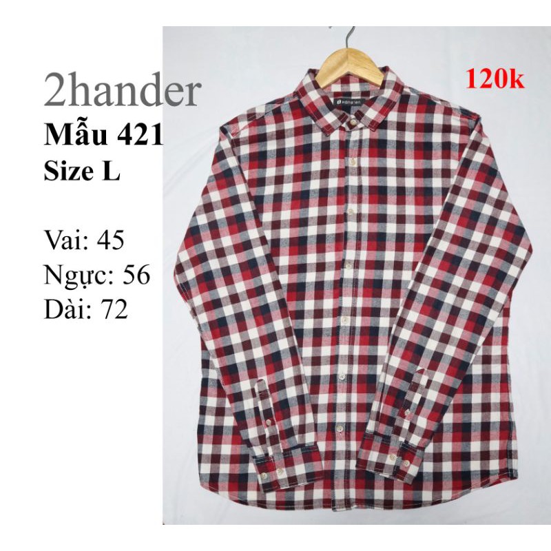 3 áo flannel 2hand (Inbox shop để chọn mẫu) | BigBuy360 - bigbuy360.vn