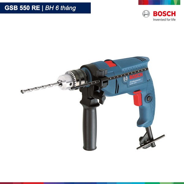 Máy khoan động lực Bosch GSB 550 Bảo hành điện tử 6 tháng