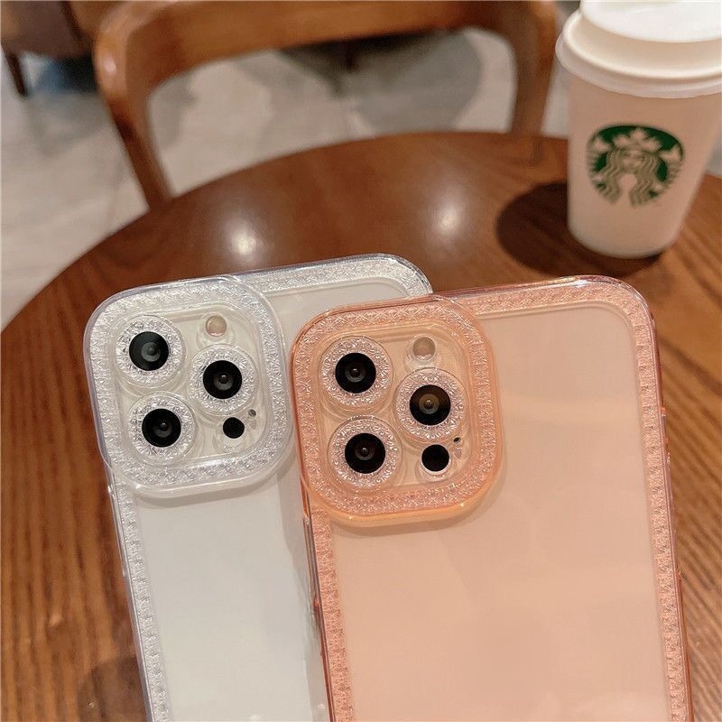Ốp Điện Thoại Chống Sốc Họa Tiết Kim Cương Lấp Lánh Cao Cấp Cho iphone 11 pro max 13 12 pro max X / Xs 7plus / 8plus