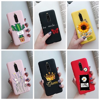 Ốp điện thoại bằng silicone TPU mềm chống sốc in hình đáng yêu cho Xiaomi Redmi 8/ Redmi 8a
