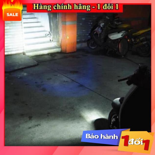 ✔️ [Top sale] -  Đèn pha xe máy led 3 chân H4/E01C siêu sáng . .