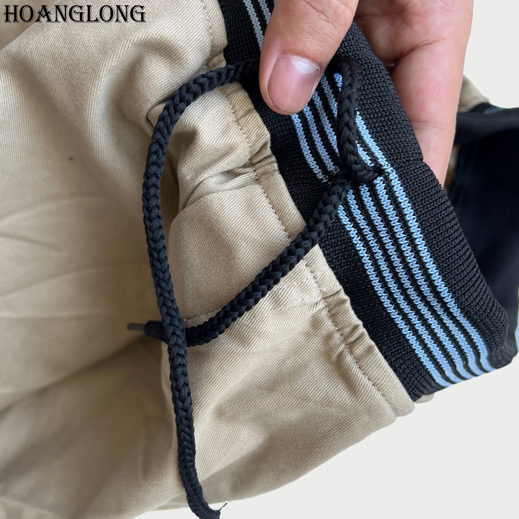 Quần Lửng Kaki Lưng Thun Nam Nhiều Màu - Hàng Chuẩn Shop HoangLong