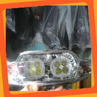  Chóa wave led - pha đèn wave chế led sẵn bên trong siêu sáng 