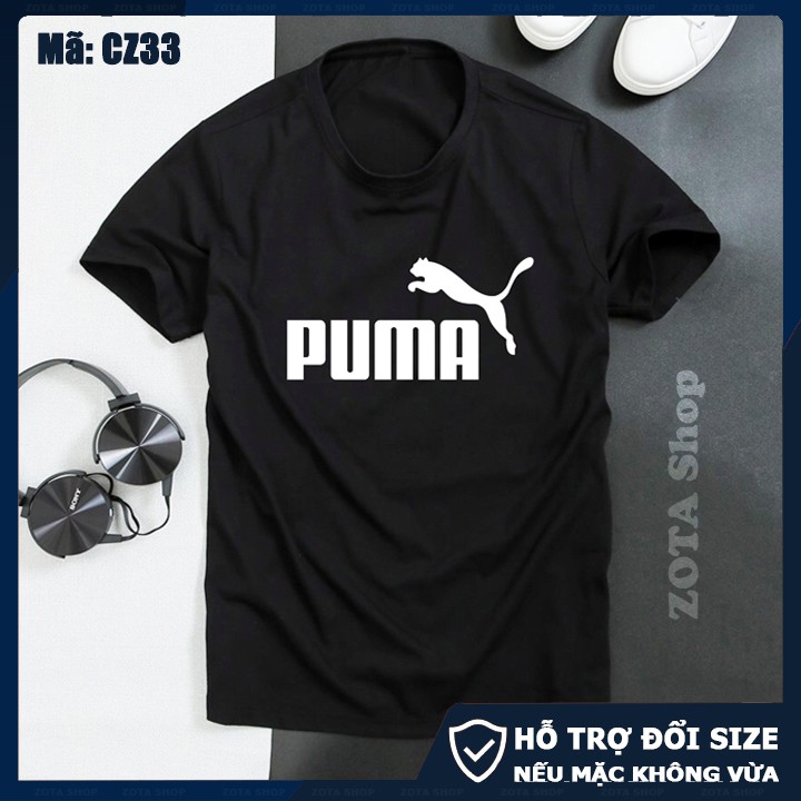 Áo phông nam đẹp , áo thun tay ngắn ZOTA dáng thể thao in con báo CZ33 | BigBuy360 - bigbuy360.vn