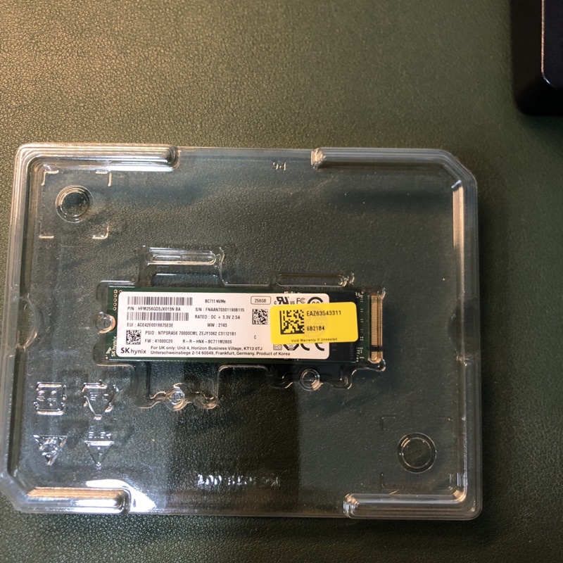 Ổ Cứng SK Hynix SSD M2 NVME pcle  128GB 256gb bill hàn