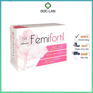 FEMIFORTIL HỘP 60 VIÊN - CÂN BẰNG NỘI TIẾT TỐ NỮ.