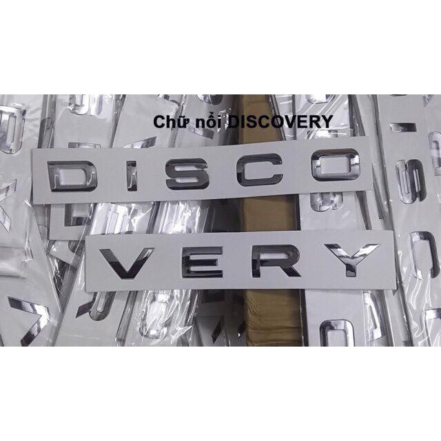 Chữ 3D DisCovery dán nắp Capro