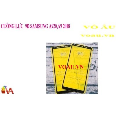 MIẾNG DÁN CƯỜNG LỰC 9D SAMSUNG A9 2018 [CƯỜNG LỰC FULL]