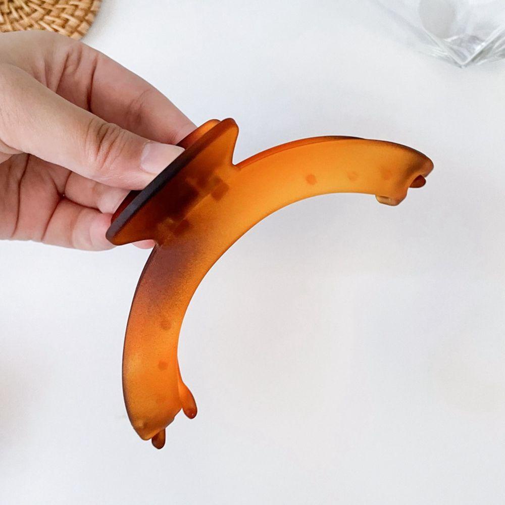 Kẹp Tóc Nhựa Resin Đơn Giản Thời Trang Dành Cho Nữ