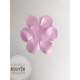 Cánh hoa lụa 6 cánh 8cm ( túi 10 c)