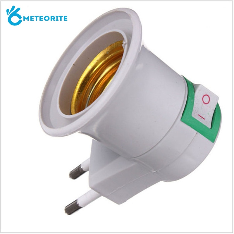 Đèn Ngủ Bóng Led 220V E27 Công Tắc Chân Tròn Thông Minh Có Công Tắc Chuyển Động
