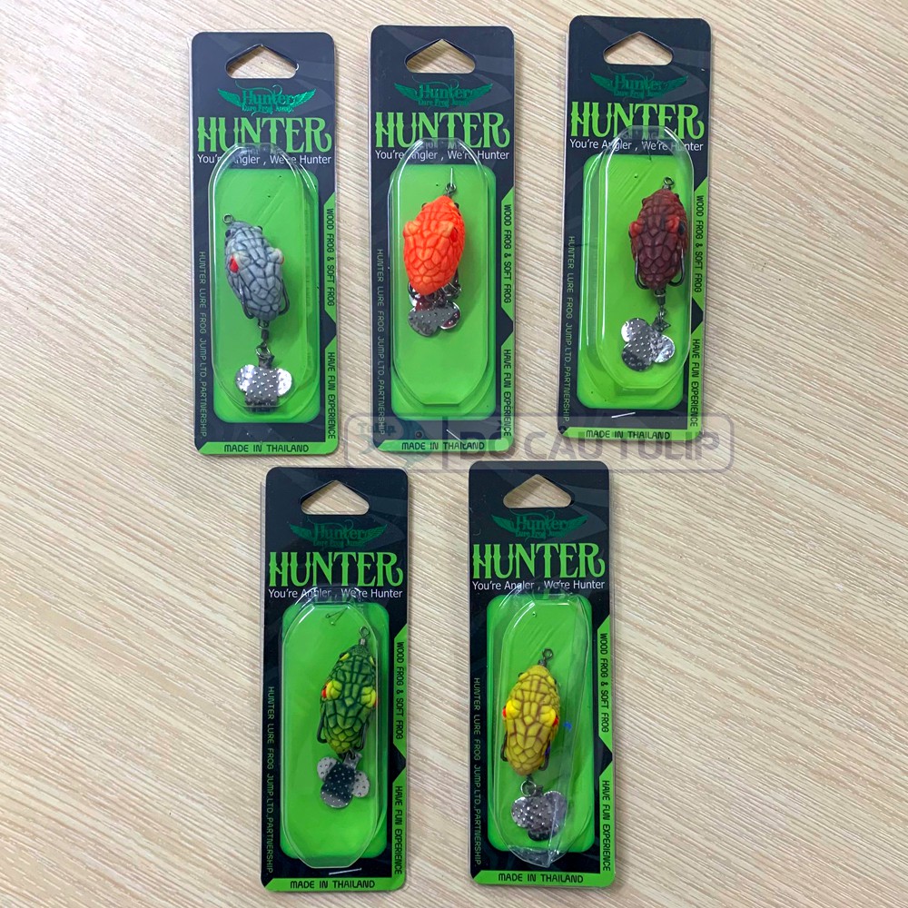 Mồi Câu Cá HUNTER V5 - Mồi Giả Câu Lure ĐỒ CÂU TULIP ( Màu Ngẫu Nhiên )