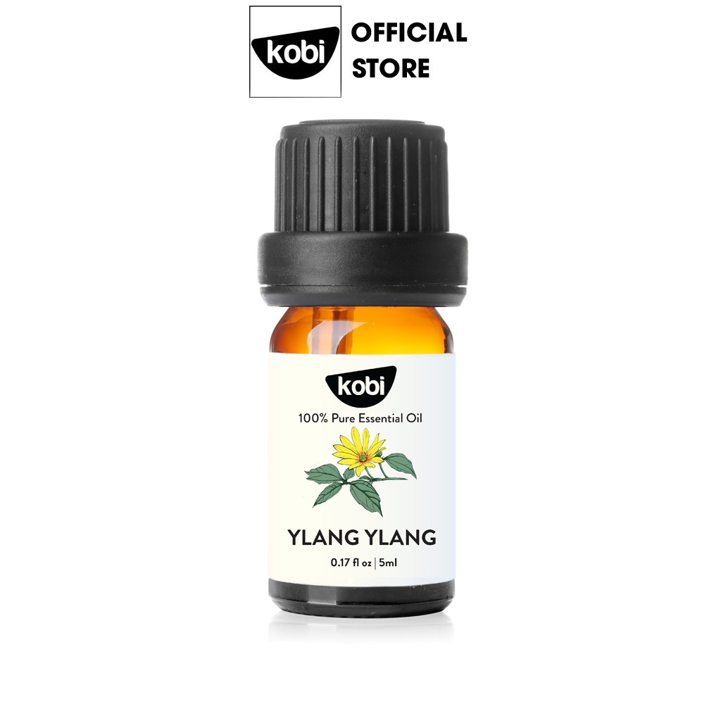 Tinh dầu Ngọc Lan Tây Kobi Ylang Ylang essential oil giúp thơm phòng, tinh thần hứng khởi - 5ml