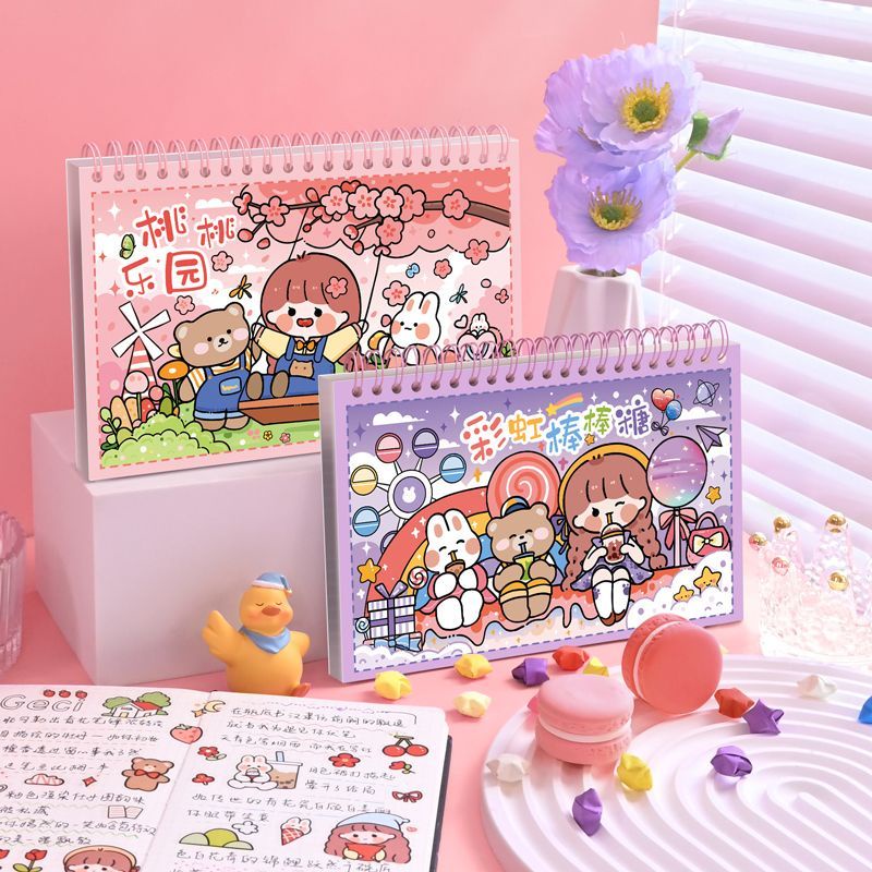 Set 50 Stickers  Sổ Sticker Hình Dán Trong Suốt  Sitker Cute Sticker Dán điện Thoại  Nhãn dán trẻ em
