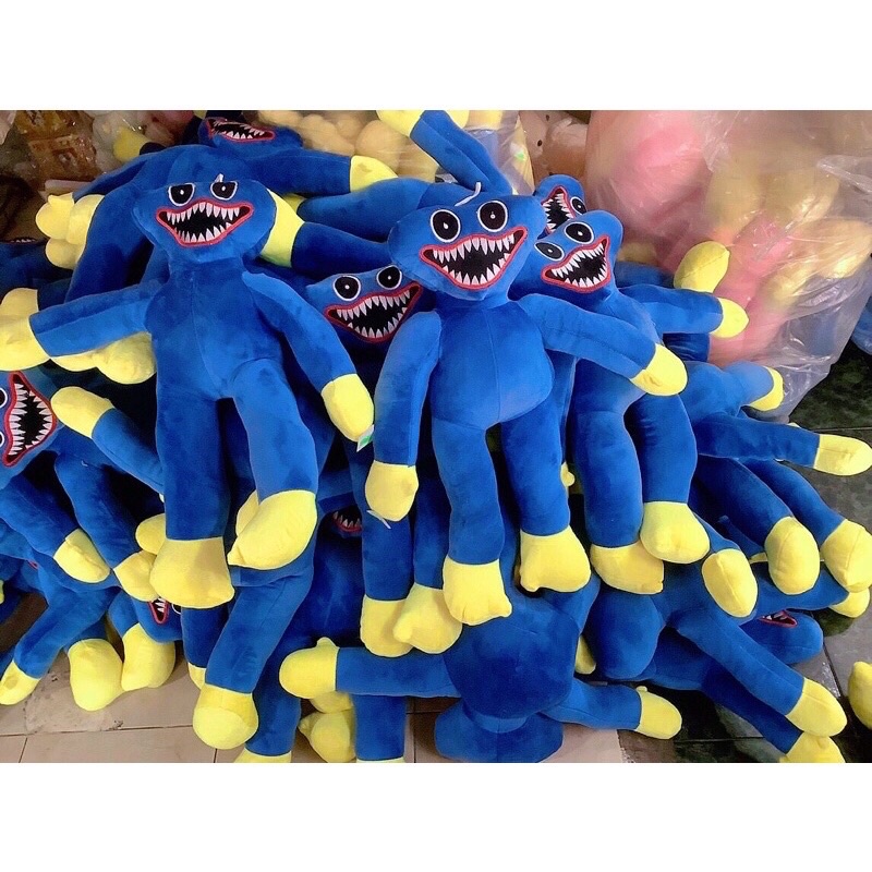 Thú Bông Huggy Wuggy nhân vật game Poppy Playtime đáng yêu cho bé size 50cm