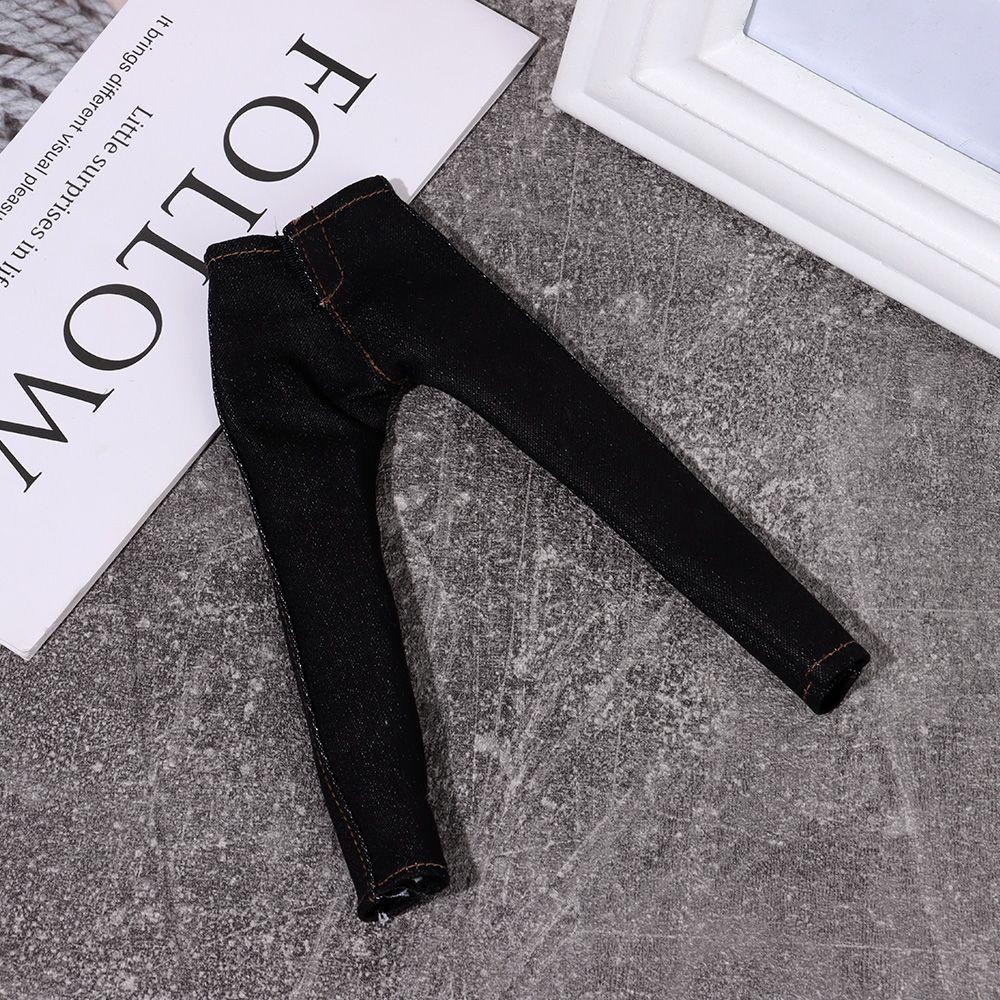 1 Bộ Áo Khoác Jeans Kèm Quần Jeans Cho Búp Bê Tỉ Lệ 1 / 6